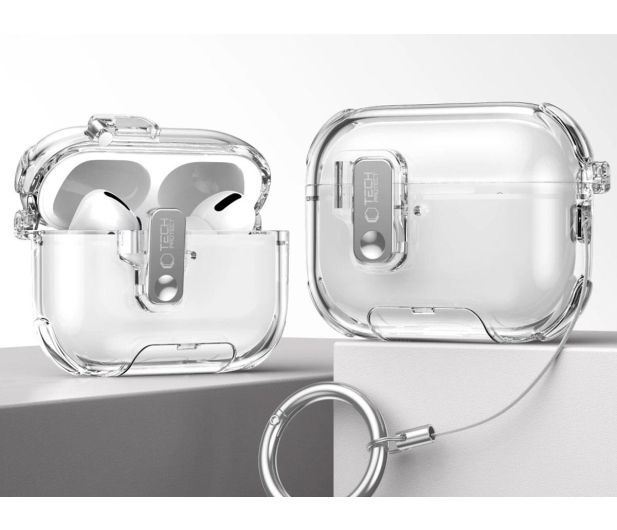 Tech-Protect Bounce Pro Apple Airpods Pro 3 Clear - 1500163 - zdjęcie 4